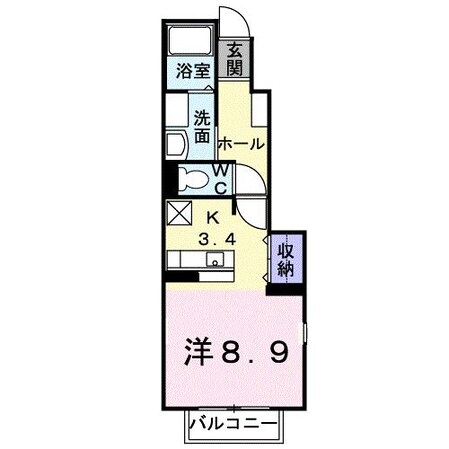 セピアコートKの物件間取画像